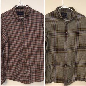 The Arrow Company Men's Button Up Shirt Lot Size L
